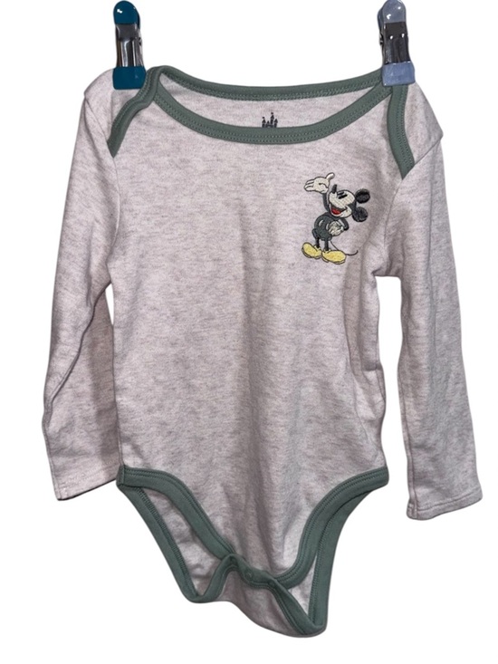Disney Other - Disney Baby Mickey Mouse long sleeve bodysuit 18M